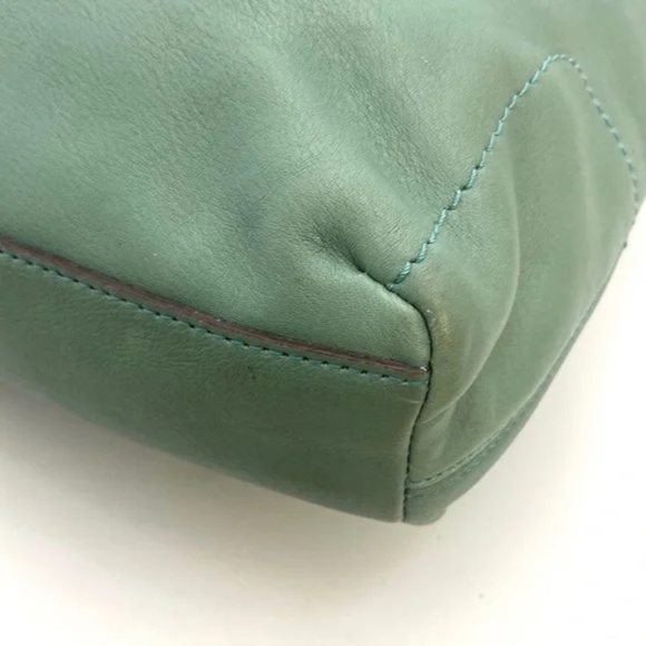 Coach Women's Laser-Cut Signature Aubrey Leigh Slim Leather Tote 17041 - Picture 11 of 14